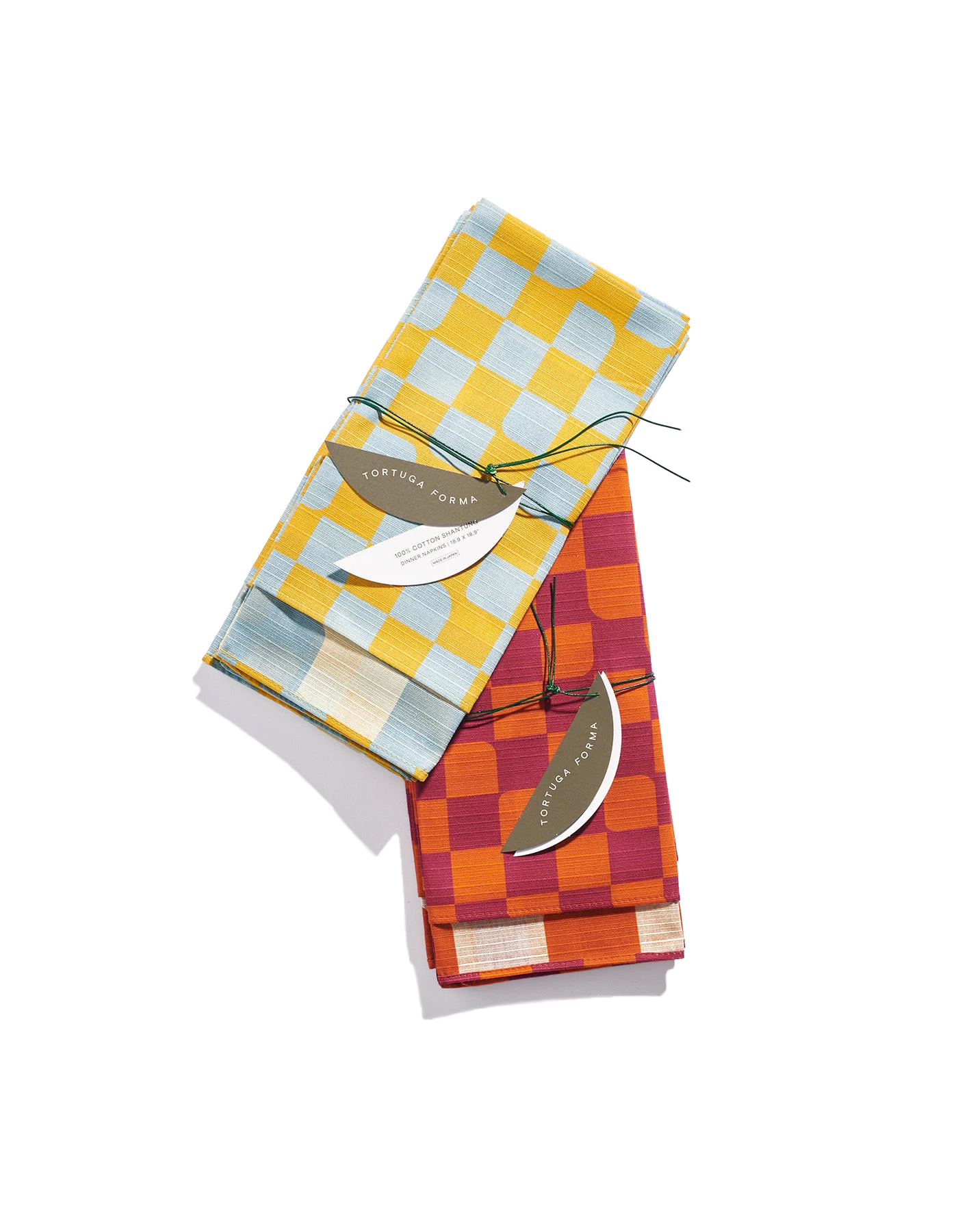 Dinner Napkins Double Sided Checker - High Season