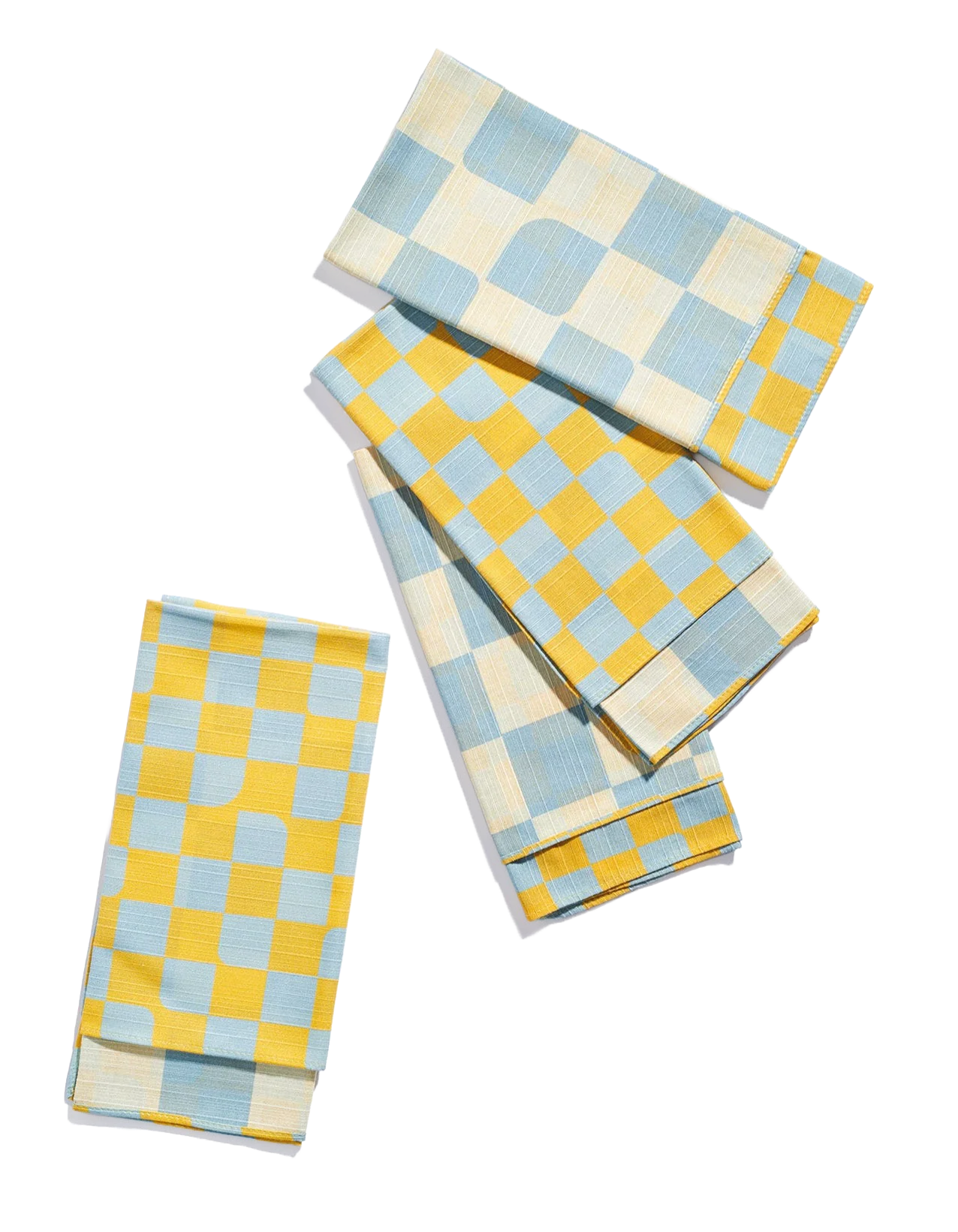 Dinner Napkins Double Sided Checker - High Season - Image 2