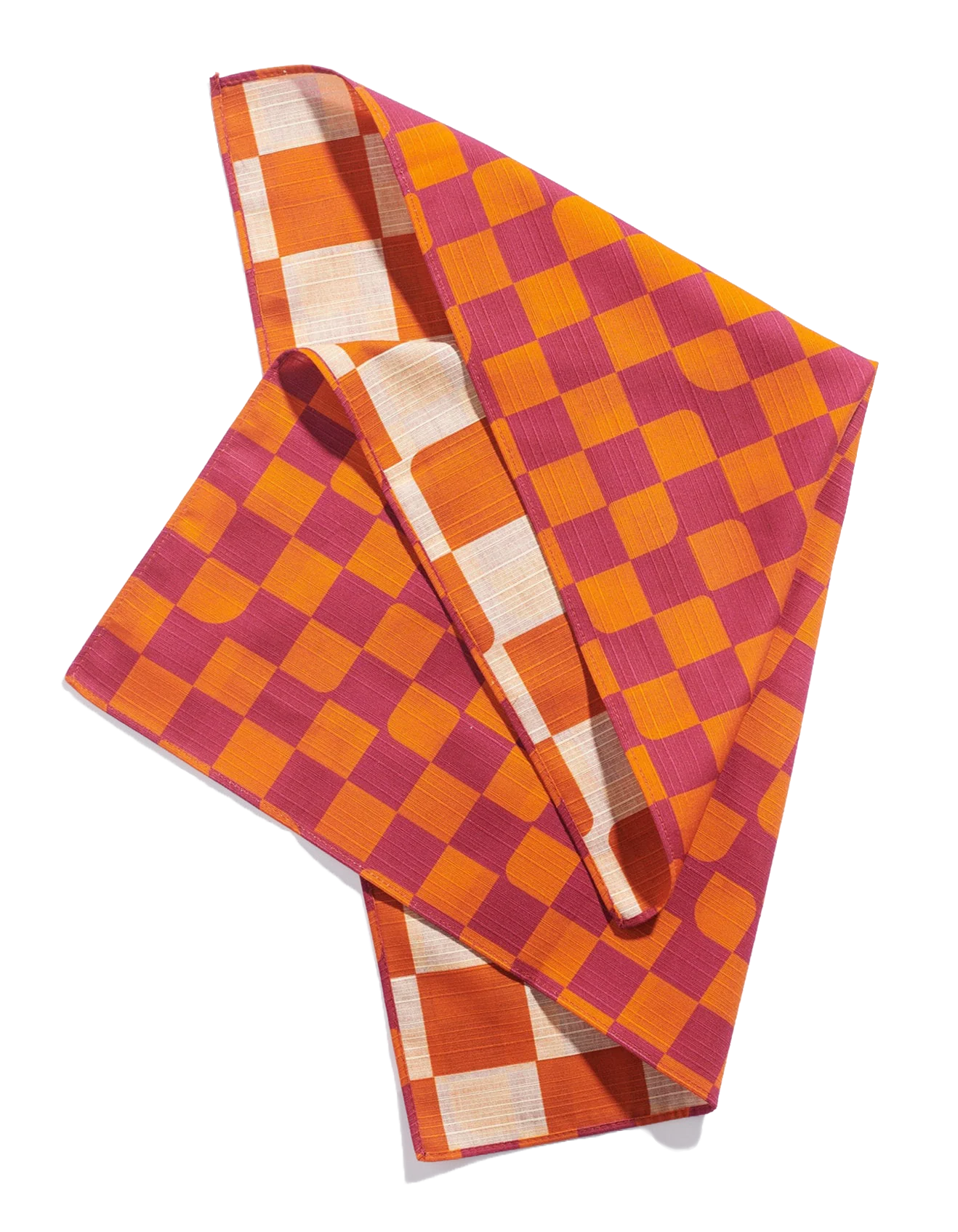 Dinner Napkins Double Sided Checker - High Season - Image 4
