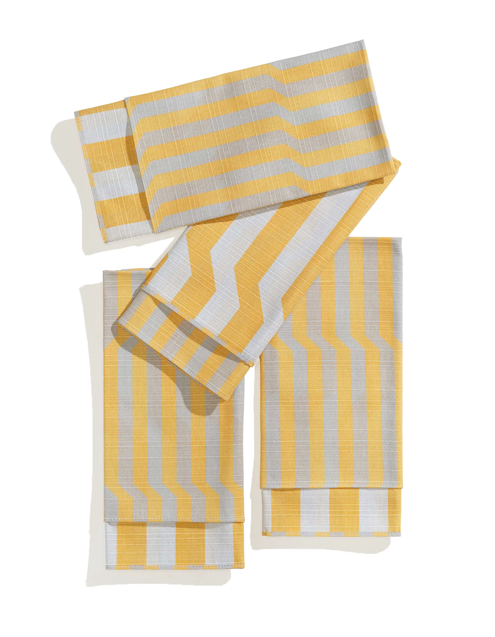 Dinner Napkins Double Sided Stripe - Quiet Season - Image 6